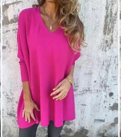 Tunique Oversize en Maille Fine