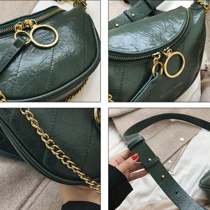 Sac Demi-Lune "Urban Chic"