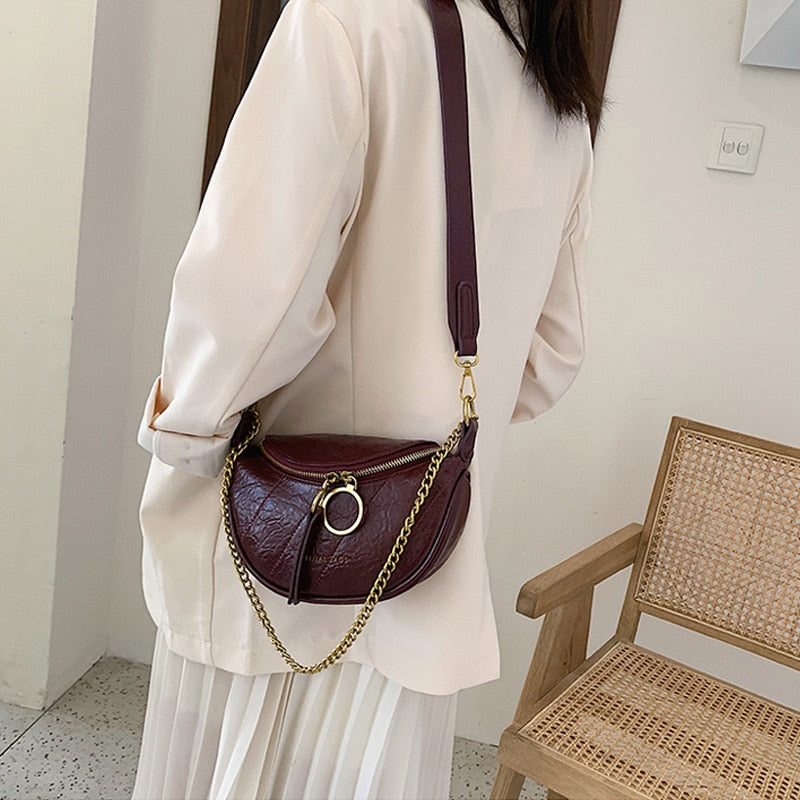 Sac Demi-Lune "Urban Chic"