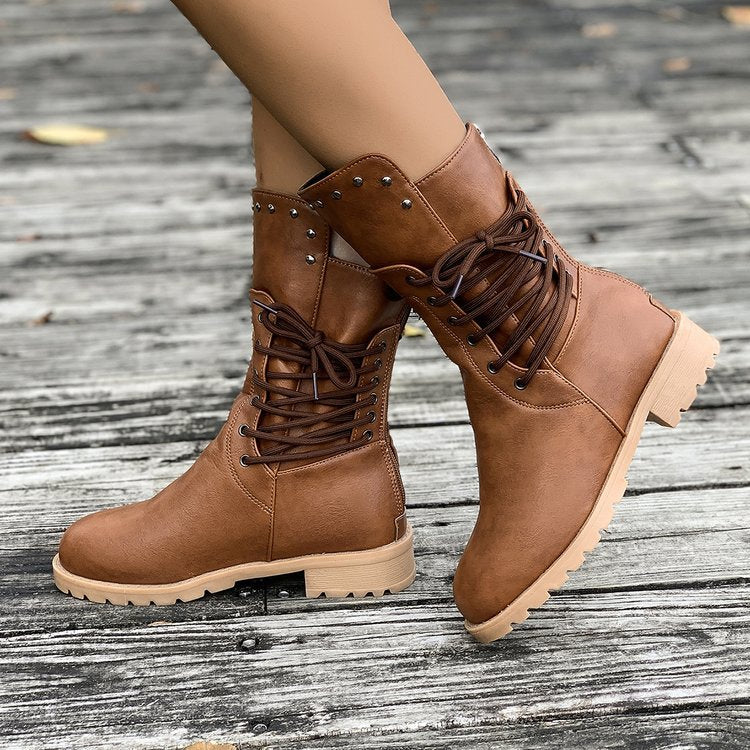 Bottines Mi-Mollet - Vintage Rider